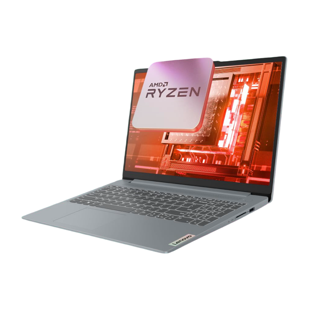 Lenovo IdeaPad Slim 3 AMD Ryzen 3 7320U 15.6 inch (39.6cm) FHD Laptop (8GB/512GB SSD/Windows 11/Office Home 2024/1Yr ADP Free/3 Month Game Pass/Grey/1.62Kg), 82XQ00NYIN