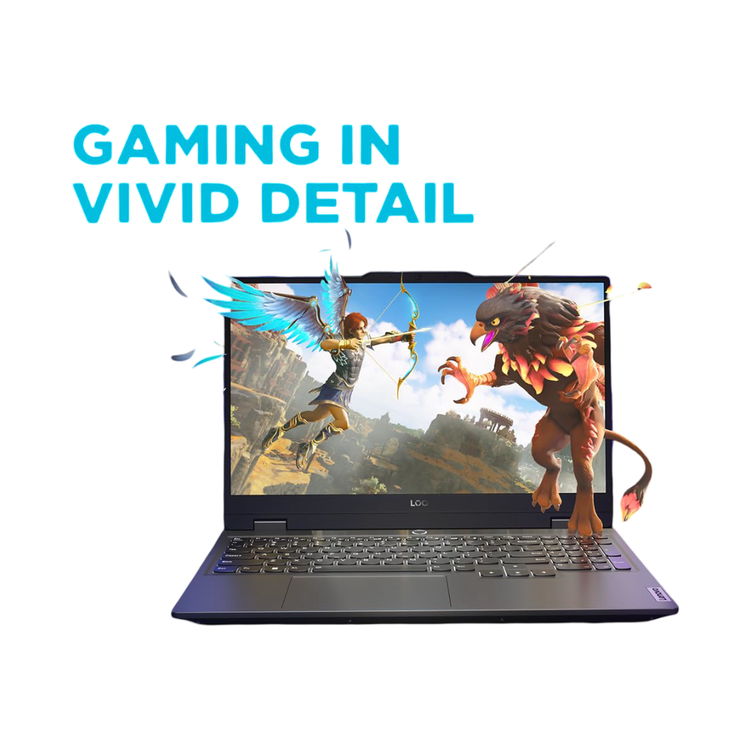 Lenovo LOQ 2024 Intel Core i5-12450HX 15.6" (39.6cm) 144Hz 300Nits FHD IPS Gaming Laptop (24GB/512GB SSD/Win 11/NVIDIA RTX 3050 6GB Graphics/1Yr ADP Free/MSO 21/3 Mon Game Pass/Grey/2.4Kg), 83GS0098IN