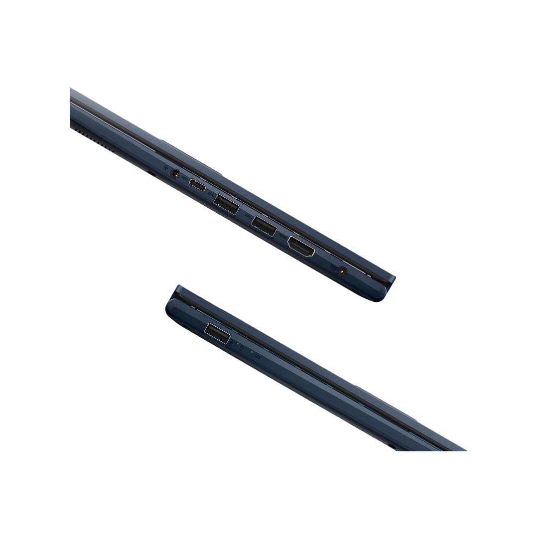 ASUS Vivobook 15, (i5 14th Gen) Intel Core 5 120U,Thin & Light Laptop (16GB RAM/512GB SSD/FHD/15.6"/60Hz/Backlit Keyboard/Windows 11/Office 2021/Quiet Blue/1.70 kg) X1504VAP-BQ1542WS