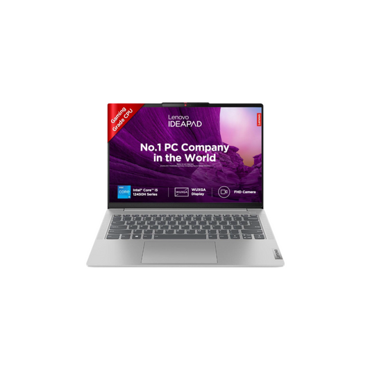 Lenovo IdeaPad Slim 5 12th Gen Intel Core i5 12450H 14" (35.5cm) WUXGA+ IPS Laptop (16GB/512GB SSD/Win 11/Office 2021/Backlit KB/FHD Camera/Alexa/3 Month Game Pass/Cloud Grey/1.46Kg), 83BF000UIN - FastDeals