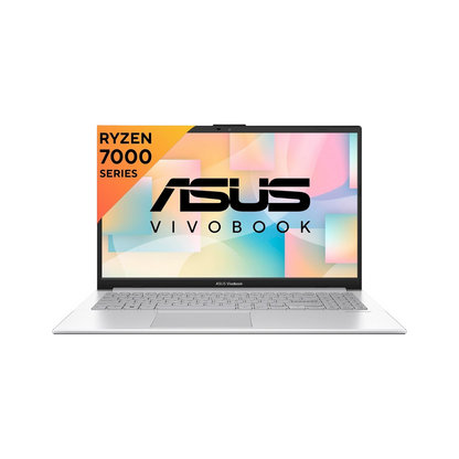 ASUS Vivobook Go 15, 7000 Series, AMD Ryzen 3 7320U, 8 GB RAM, 512GB SSD, FHD, Anti-Glare, 15.6", 39.6 cm, Windows 11 Home, M365 Basic(1yr)* Office24, Cool Silver, 1.63 kg, E1504FA-BQ2321WS, Laptop