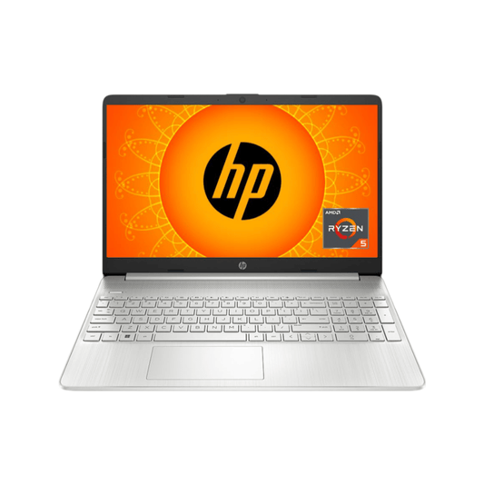 HP 15s Ryzen 5 5500U (8GB RAM/512GB SSD/FHD/Windows 11/MS Office 21/15.6” (39.6cm)/Silver/1.69kg) eq2223AU Laptop - FastDeals