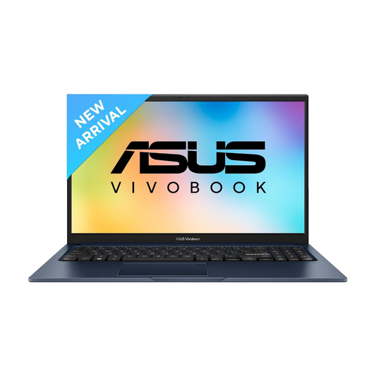 ASUS Vivobook 15, (i5 14th Gen) Intel Core 5 120U,Thin & Light Laptop (16GB RAM/512GB SSD/FHD/15.6"/60Hz/Backlit Keyboard/Windows 11/Office 2021/Quiet Blue/1.70 kg) X1504VAP-BQ1542WS