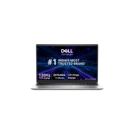 Dell 15 Thin & Light Laptop, 13th Generation Intel Core i3 - 1305U Processor, 8GB DDR4 + 512GB SSD, 15.6" (39.62cm) FHD 120Hz 250 nits Display, Windows 11 + MSO'21, 15 Month McAfee, Titan Grey, 1.69kg - FastDeals