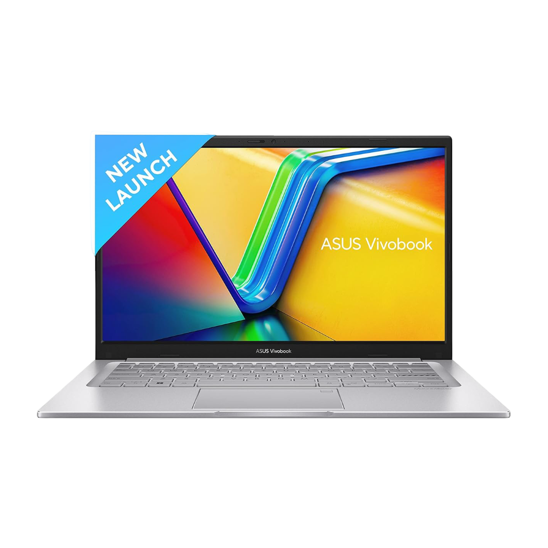 ASUS Vivobook 14 (2025), Intel Core 5 120U, 8GB RAM, 512GB SSD, FHD, 14", (35.5 cm), Windows 11 Home, M365 Basic(1 Year)* Office 2024, Cool Silver, 1.4 Kg, X1404VAP-EB1521WS, Thin & Light Laptop