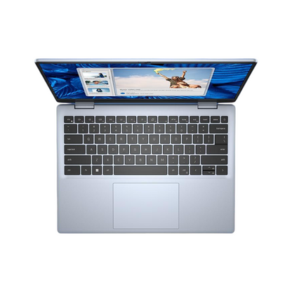 Dell Inspiron 7440 Thin & Light Laptop, Intel Core i7-13620H Processor, 16GB DDR5 + 512GB SSD, 14" (35.52cm) FHD+ 250nits Display, Backlit KB + FPR, Win 11 + MSO'21, 15 Months McAfee, Ice Blue, 1.60kg