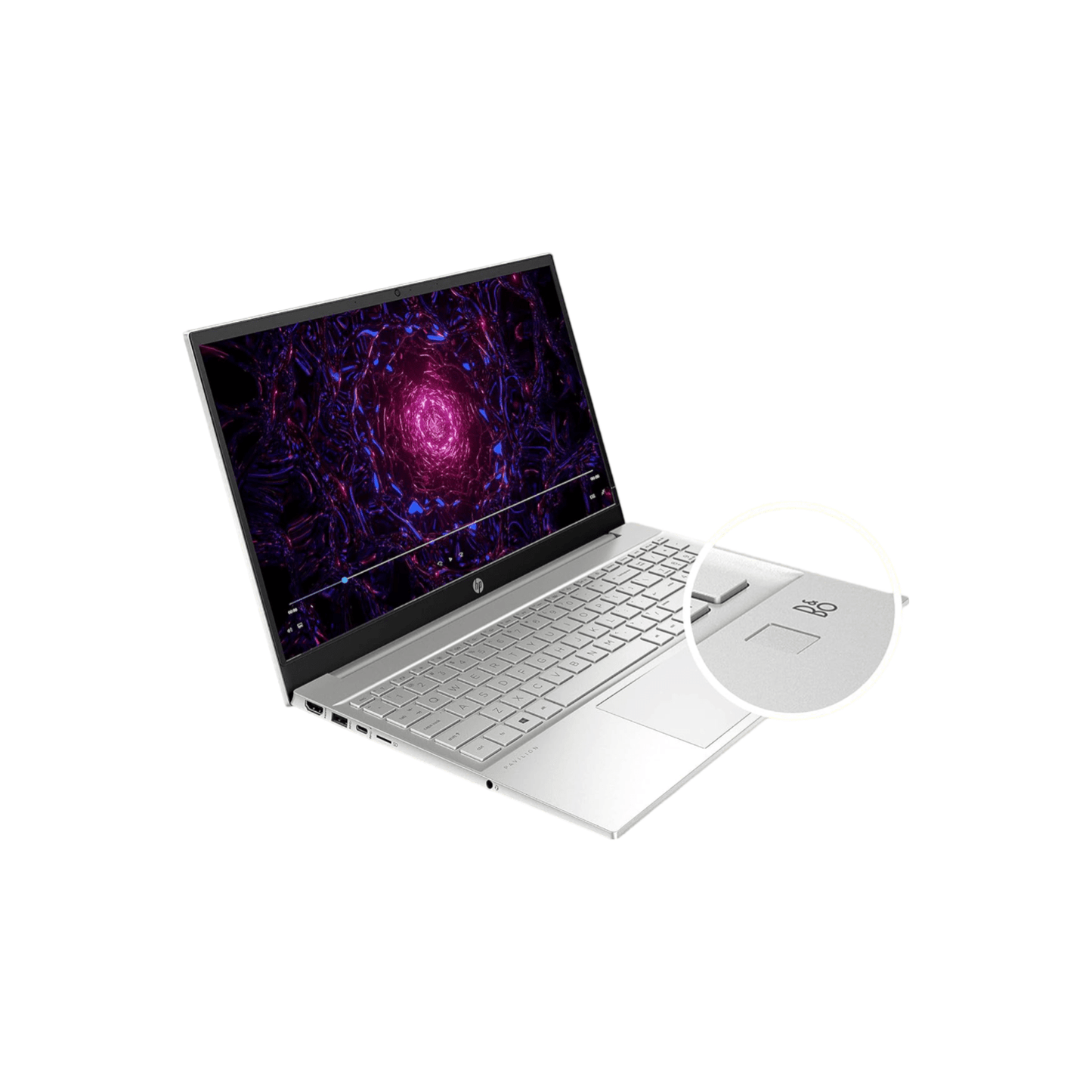 HP Pavilion 15 12Th Gen Intel Core I5 8Gb Sdram/512Gb Ssd 15.6 Inches Fhd,IPS,Micro - Edge Display/Intel Iris Xe Graphics/B&O/Windows 11 Home/Ms Office 2021/Fast Charge/1.75Kg, 15 - Eg2009Tu, Silver - FastDeals