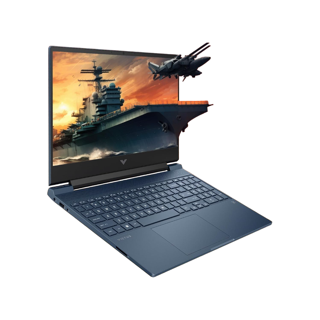 HP Victus Gaming, 12th Gen Intel Core i5-12450H, NVIDIA RTX 2050, 8GB DDR4, 512GB SSD, (Win 11, Office 21, Blue, 2.29kg),15.6-inch(39.6cm),144Hz, 9MS, IPS, FHD Gaming Laptop,Backlit KB, B&O, fa1372TX