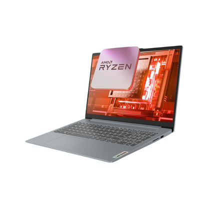 Lenovo IdeaPad Slim 3 AMD Ryzen 3 7320U 14" FHD Thin and Light Laptop (8 GB/512GB SDD/Windows 11 Home/Office Home & Student 2021/1Yr ADP Free/Arctic Grey/1.37Kg), 82XN006JIN