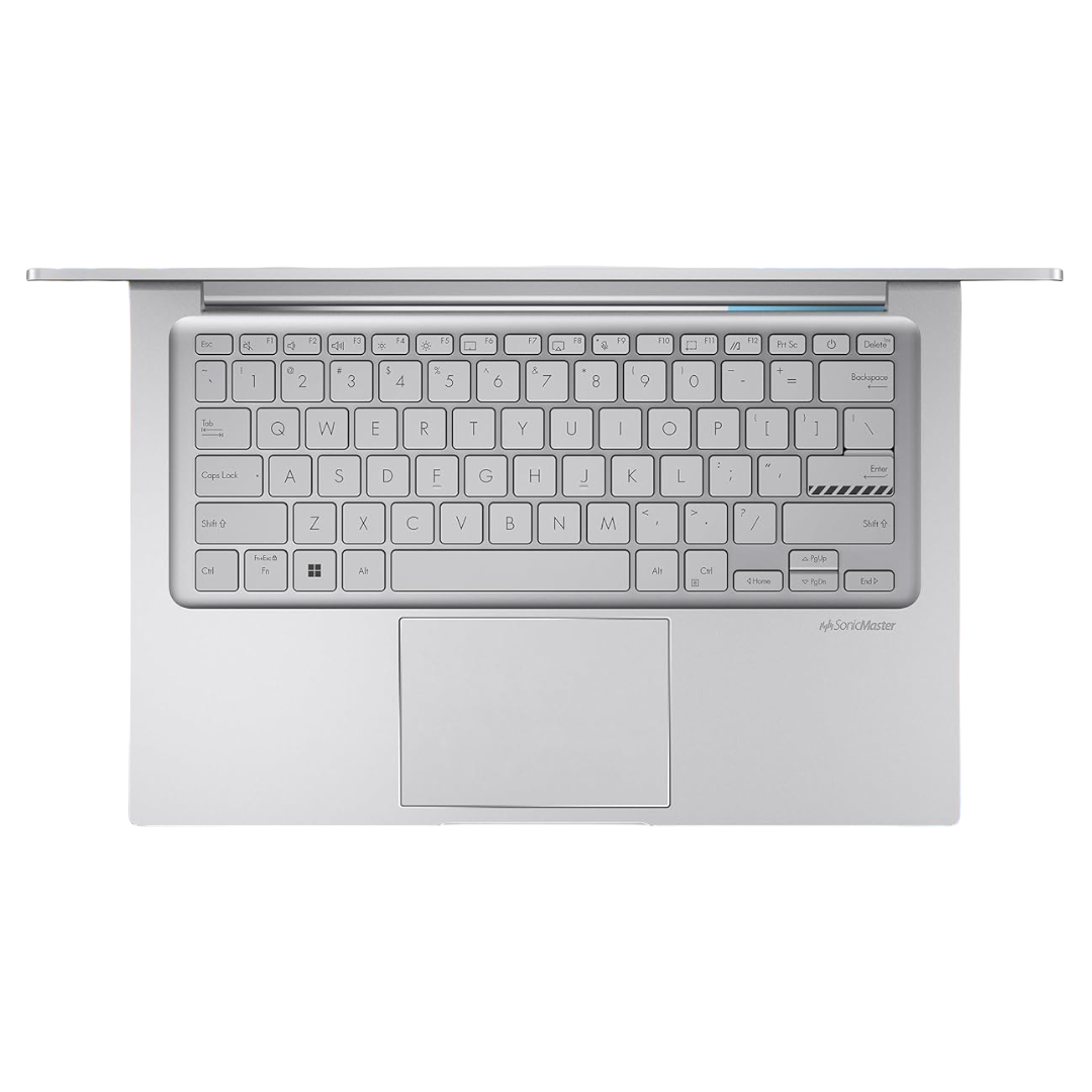 ASUS Vivobook 14 (2025), Intel Core 5 120U, 8GB RAM, 512GB SSD, FHD, 14", (35.5 cm), Windows 11 Home, M365 Basic(1 Year)* Office 2024, Cool Silver, 1.4 Kg, X1404VAP-EB1521WS, Thin & Light Laptop