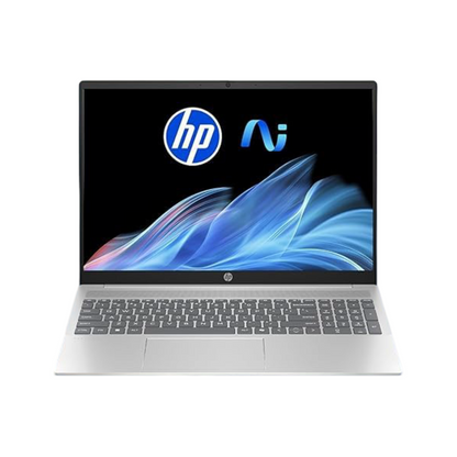 HP OmniBook 5, 13th Gen Intel Core i5 1334U (16GB LPDDR5X,512GB SSD) 2K, WUXGA, IPS, Anti-Glare,300 nits,16''/40.6cm Touchscreen, Win11, M 365, Office24, Silver,1.79kg, FHD IR Camera, ba1789TU