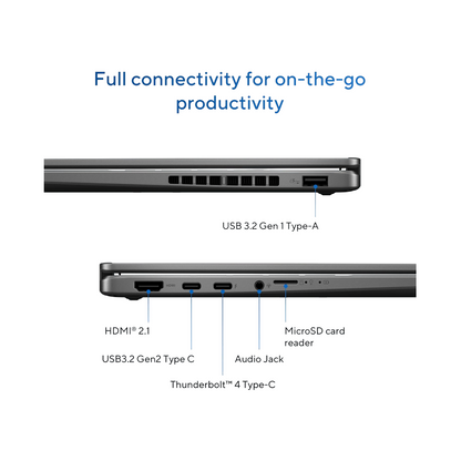 ASUS Vivobook 14 Flip,Intel Core Ultra 7 (Series 2),Copilot+ AI PC(Intel Arc iGPU/47TOPS/16GB/512GB/FHD+ Touch screen/14/Windows 11/M365 Basic (1Year)*/Office Home 2024/Gray/1.57 kg) TP3407SA-QL025WS