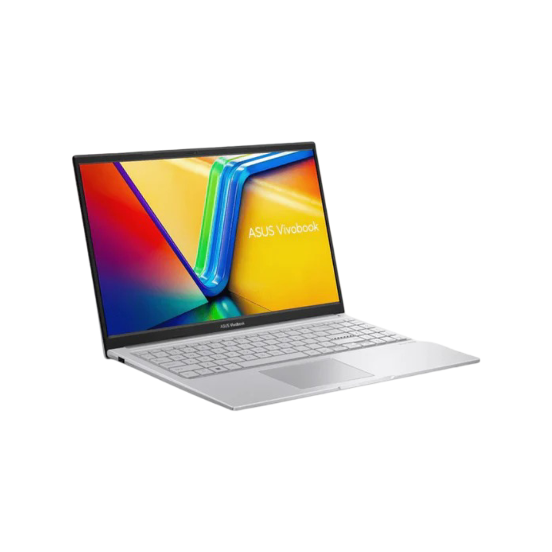 ASUS Vivobook 15 (2024), Intel Core 5 Processor 120U, 15.6" FHD 16:9 60Hz 250nits,(16GB RAM/512GB SSD/Win 11 Home/Office 2021/Backlit Keyboard/Cool Silver/1.7 Kg), X1504VAP-NJ541WS