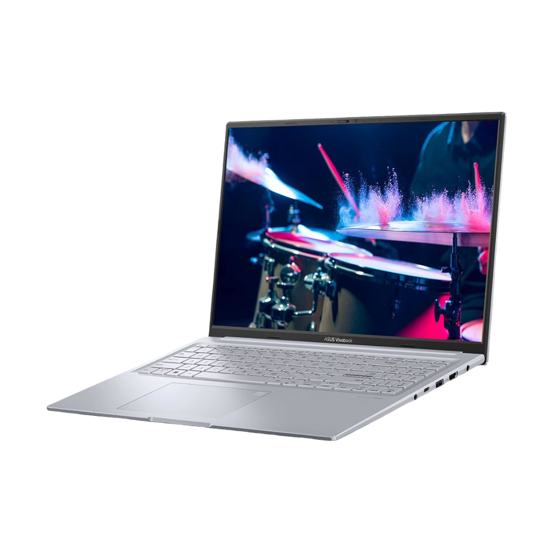 ASUS Vivobook 16X, 16" FHD+ (1920 x 1200), Intel Core i5-13420H, (16GB RAM/512GB SSD/RTX 3050/Windows 11/MS Office 365 Basic (1Year)*/Office Home 2024/Cool Silver/1.80 kg), K3605VC-RP413WS