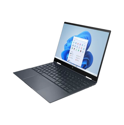 HP Envy x360, 12th Gen Intel Core i5-1230U Laptop, (8GB LPDDR4x, 512GB SSD) IPS,Micro-Edge, 400 nits, 13.3''/33.8cm, WUXGA, Win11,Office21, Space Blue,1.34Kg, Iris Xe Graphics, Backlit, B&O, bf0078TU