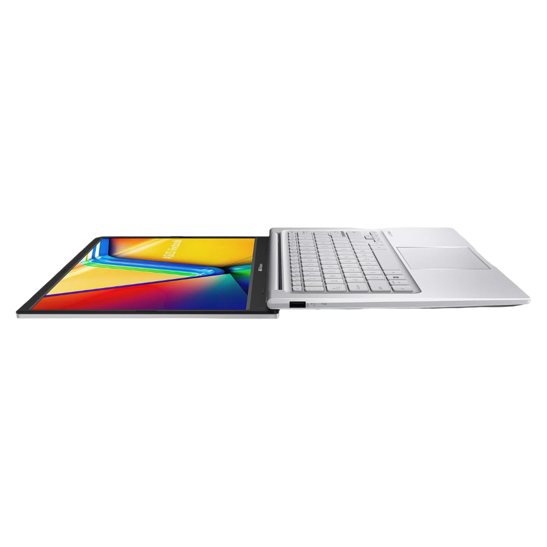 ASUS Vivobook 14 (2025), Intel Core 5 120U, 8GB RAM, 512GB SSD, FHD, 14", (35.5 cm), Windows 11 Home, M365 Basic(1 Year)* Office 2024, Cool Silver, 1.4 Kg, X1404VAP-EB1521WS, Thin & Light Laptop