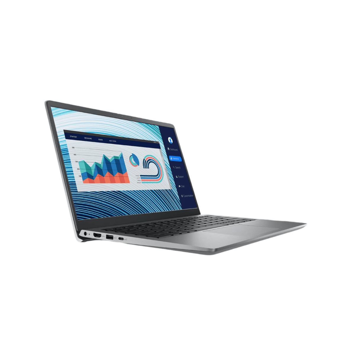 Dell 14 Laptop, Intel 13th Generation Core i5 - 1334U Processor, 8GB DDR5 & 512GB SSD, 14"(35.52cm) FHD+ AG 250nits, Windows 11 + MSO'21 + 15 Month Mcafee Antivirus, Titan Grey, Thin & Light - 1.55kg - FastDeals