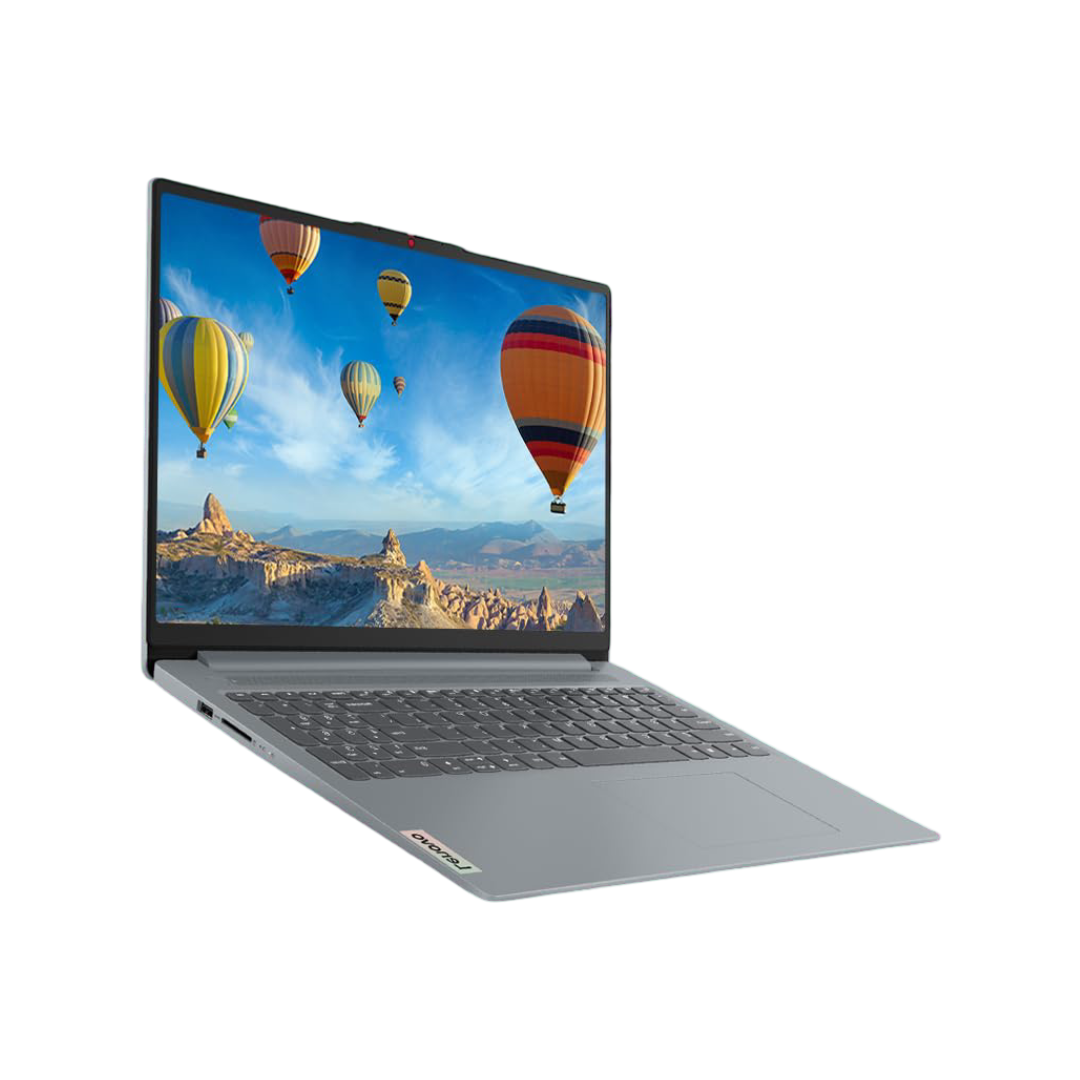 Lenovo IdeaPad Slim 3 Ryzen 7 5825U 15.6" (39.6cm) FHD Thin and Light Laptop (16GB RAM/512GB SSD/Integrated AMD Radeon Graphics/Windows 11/Office Home 2024/Grey/1.6Kg), 82XM0114IN