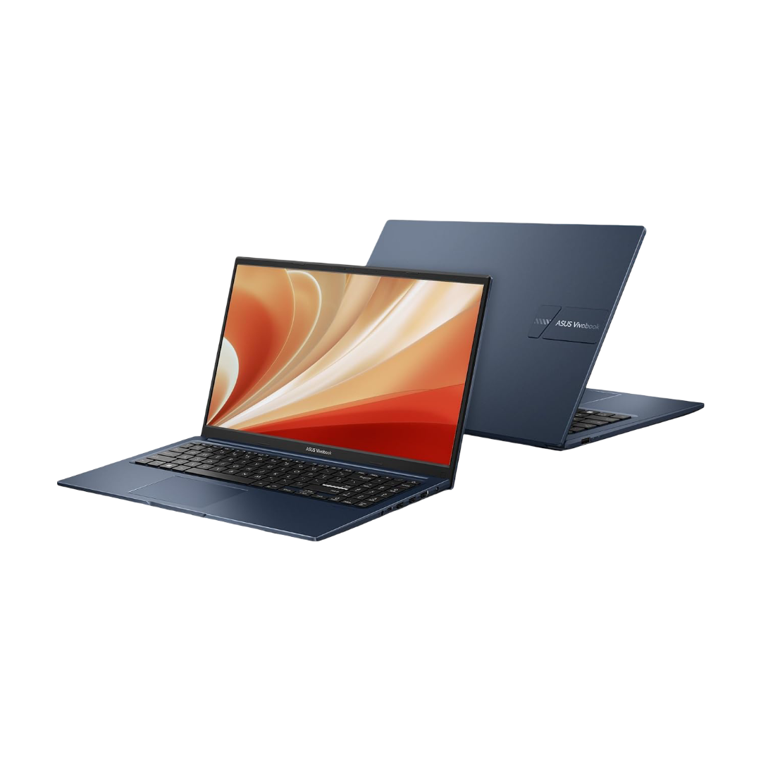 ASUS Vivobook 15, (i5 14th Gen) Intel Core 5 120U,Thin & Light Laptop (16GB RAM/512GB SSD/FHD/15.6"/60Hz/Backlit Keyboard/Windows 11/Office 2021/Quiet Blue/1.70 kg) X1504VAP-BQ1542WS