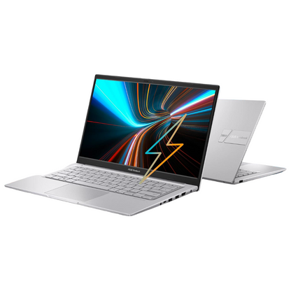 ASUS Vivobook 14 (2025), Intel Core 5 120U, 8GB RAM, 512GB SSD, FHD, 14", (35.5 cm), Windows 11 Home, M365 Basic(1 Year)* Office 2024, Cool Silver, 1.4 Kg, X1404VAP-EB1521WS, Thin & Light Laptop