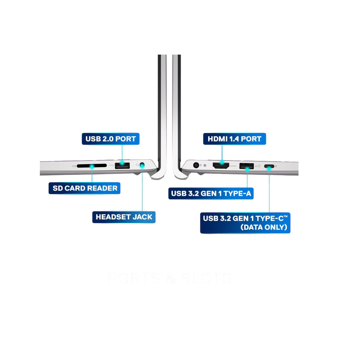 Dell 15 Thin & Light Laptop, 13th Genaration Intel Core i5-1335U Processor/ 8GB/ 1TB SSD/ 15.6" (39.62cm) FHD Display/Backlit Key Board/Silver/Win 11 + MSO'21/15 Month McAfee/ 1.66kg