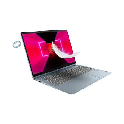 Lenovo Ideapad Flex 5 Ryzen 7 5700U 14" (35.5Cm) WUXGA+ IPS 2-in-1 Laptop AMD(16GB/512GB SSD/Win 11/Office 2021/Backlit KB/Fingerprint/FHD Camera/Alexa/3 Month Game Pass/Storm Grey/1.5Kg), 82R900HFIN