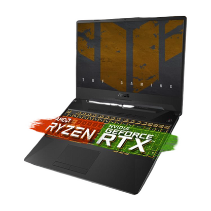 ASUS TUF Gaming A15, AMD Ryzen 7 7435HS, NVIDIA GeForce RTX 3050, 16GB RAM, 1TB SSD, FHD 144Hz 250 nits, 15.6", Windows 11, Black, 2.30KG, FA566NCR-HN117W Gaming Laptop