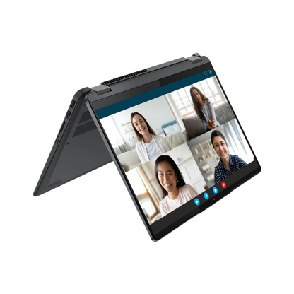 Lenovo IdeaPad Flex 5 AMD Ryzen 5 5625U (16GB RAM/512GB SSD/14 (35.5cm)/WUXGA IPS/Windows 11/Office Home 2024/Lenovo Digital Pen/1Yr ADP/Grey/1.5Kg), 82XX00G4IN Convertible Laptop