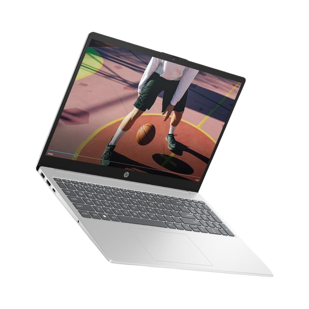 HP 15, Ryzen 5 7530U Laptop (8GB DDR4,512GB SSD) Anti-Glare,15.6''/39.6cm, FHD, Win11, M365 Basic(1yr),Office Home24, Silver,1.59kg, Radeon Graphics, Camera w/Privacy Shutter, fc0388AU