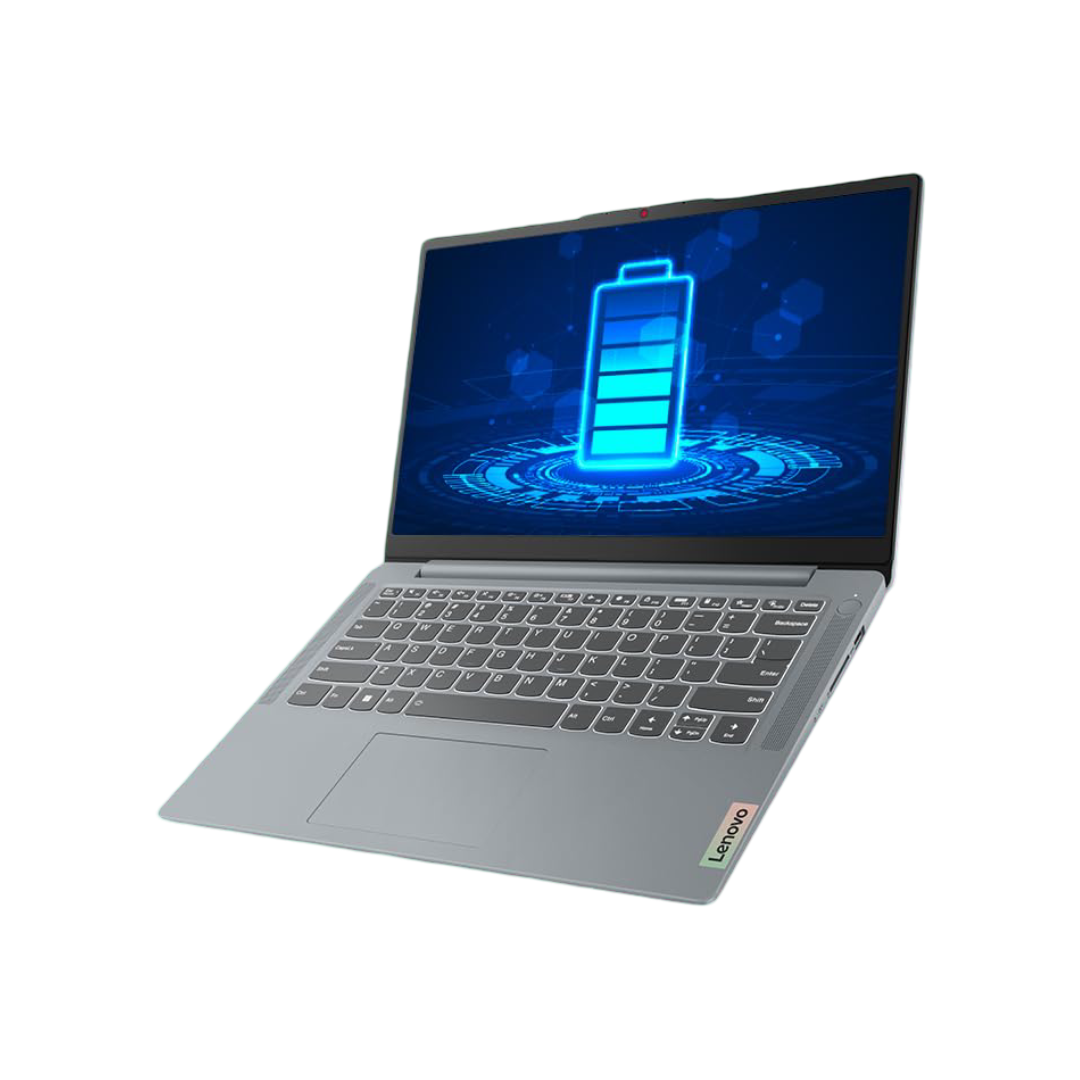 Lenovo IdeaPad Slim 3 AMD Ryzen™ 5 7520U 14" FHD (1920x1080) Anti-Glare Thin and Light Laptop (8 GB/512GB SDD/Windows 11 Home/1Yr Warranty/Arctic Grey/1.37Kg), 82XN006TIN