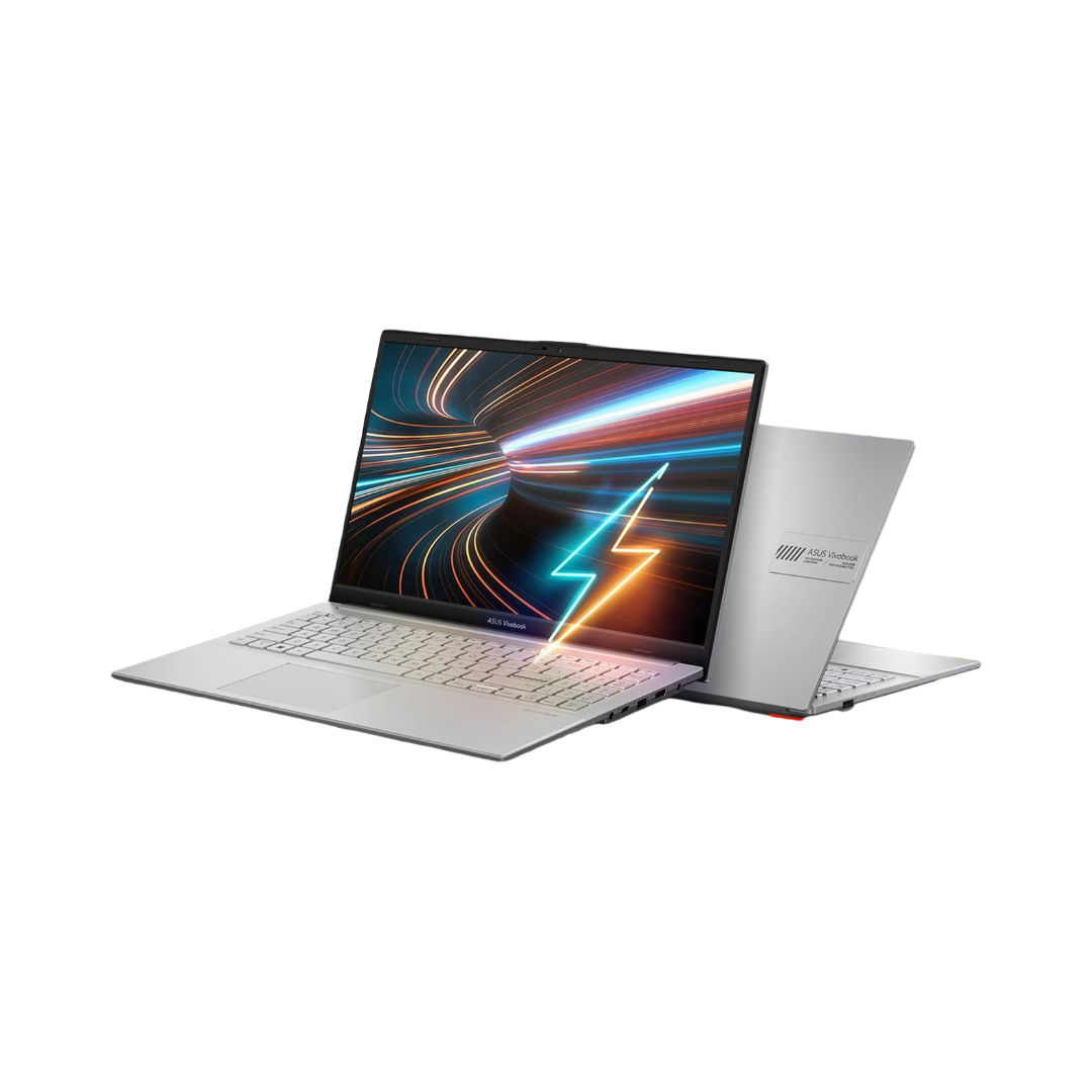 ASUS Vivobook Go 15, AMD Ryzen 3 7320U Thin & Light Laptop(AMD Radeon iGPU/8GB RAM/512GB SSD/FHD/15.6"/60Hz/Windows 11/M365 Basic (1Year)*/Office Home 2024/Cool Silver/1.63 Kg) E1504FA-NJ131WS