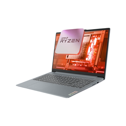 Lenovo IdeaPad Slim 3 AMD Ryzen™ 5 7520U 14" FHD (1920x1080) Anti-Glare Thin and Light Laptop (8 GB/512GB SDD/Windows 11 Home/1Yr Warranty/Arctic Grey/1.37Kg), 82XN006TIN