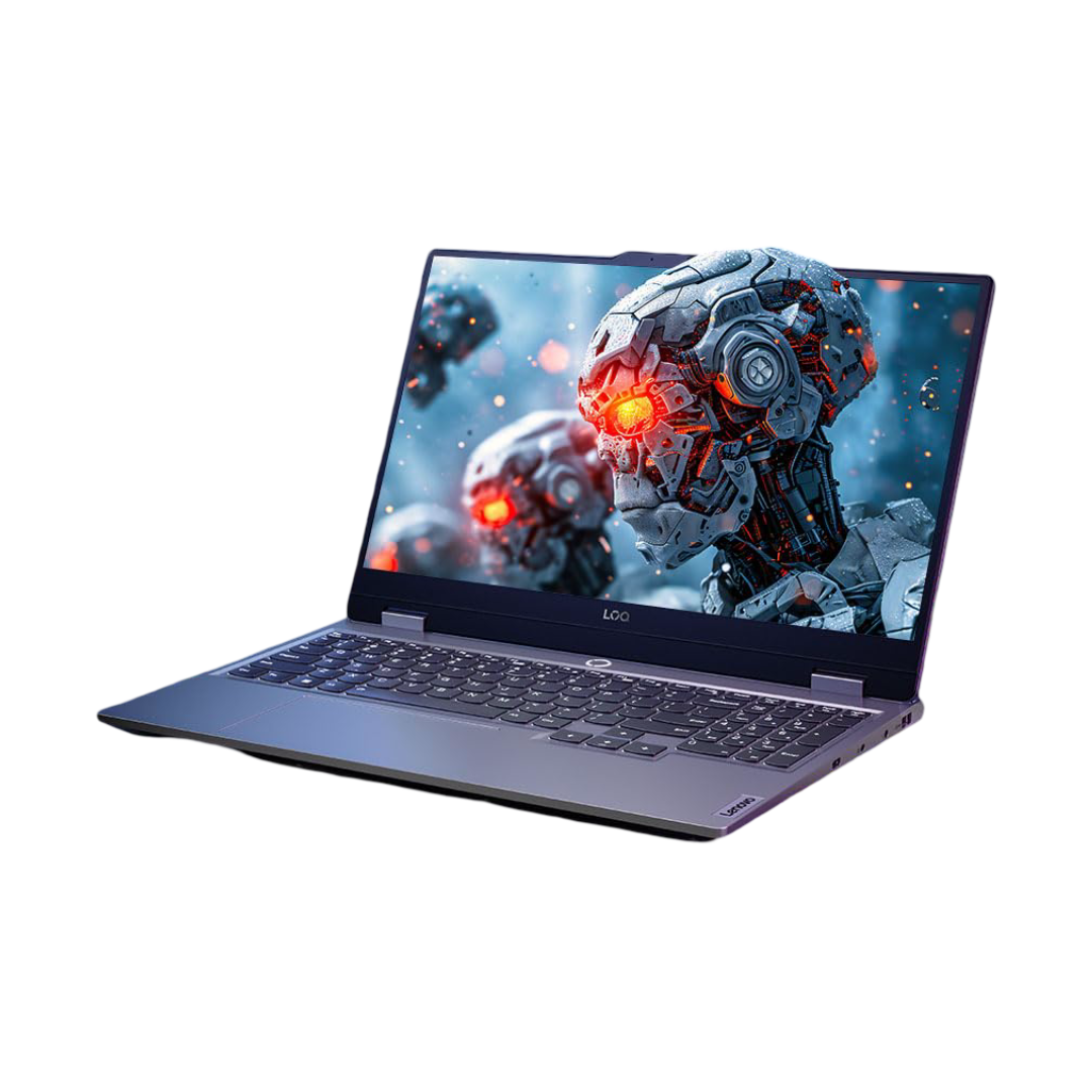Lenovo LOQ AMD Ryzen 5 7235HS| NVIDIA RTX 3050 6GB (24GB RAM/512GB SSD/144Hz Refresh Rate/15.6" (39.6cm)/Windows 11/Office Home 2024/3 Mon. Game Pass/Grey/2.4Kg), 83JC00K1IN AI Gaming Laptop
