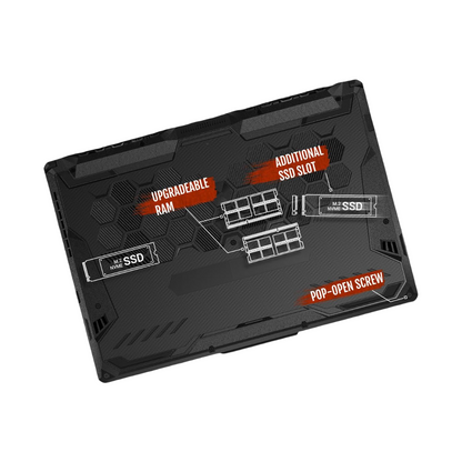 ASUS TUF Gaming A15, AMD Ryzen 7 7435HS, NVIDIA GeForce RTX 3050, 16GB RAM, 1TB SSD, FHD 144Hz 250 nits, 15.6", Windows 11, Black, 2.30KG, FA566NCR-HN117W Gaming Laptop