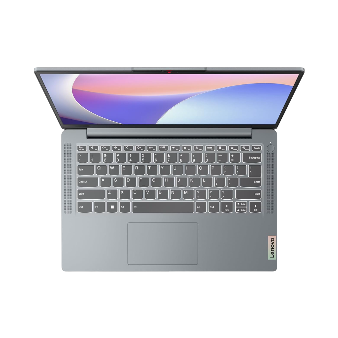 Lenovo IdeaPad Slim 3 AMD Ryzen™ 5 7520U 14" FHD (1920x1080) Anti-Glare Thin and Light Laptop (8 GB/512GB SDD/Windows 11 Home/1Yr Warranty/Arctic Grey/1.37Kg), 82XN006TIN