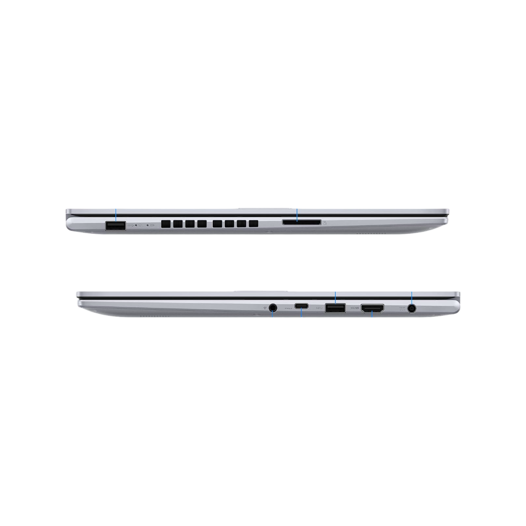 ASUS Vivobook 16X, 16" FHD+ (1920 x 1200), Intel Core i5-13420H, (16GB RAM/512GB SSD/RTX 3050/Windows 11/M365 Basic (1Year)*/Office Home 2024/Cool Silver/1.80 kg), K3605VC-RP413WS