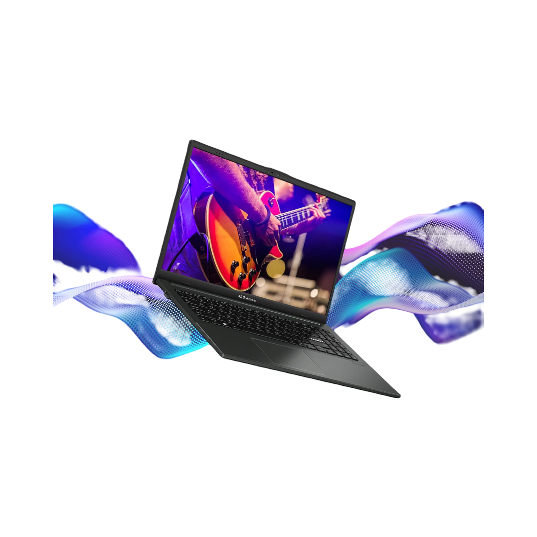 ASUS Vivobook Go 15 (2025), AMD Ryzen 5 7520U Thin & Light Laptop(16GB RAM/512GB SSD/FHD/15.6"/60Hz/Windows 11/M365 Basic (1Year)*/Office Home 2024/Backlit KB/Mixed Black/1.63Kg) E1504FA-BQ2414WS