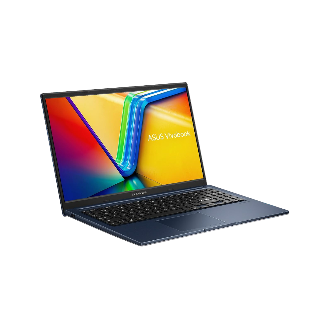 ASUS Vivobook 15, (i5 14th Gen) Intel Core 5 120U,Thin & Light Laptop (16GB RAM/512GB SSD/FHD/15.6"/60Hz/Backlit Keyboard/Windows 11/Office 2021/Quiet Blue/1.70 kg) X1504VAP-NJ2864WS