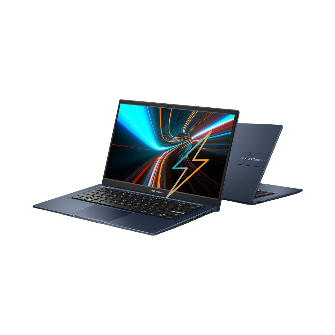 ASUS Vivobook 14, 14" FHD (1920 x 1080),Intel Core i3-1315U Processor, (8GB RAM/512GB SSD/Intel UHD/Win 11/M365 Basic (1Year)*/Backlit Keyboard/Office Home 2024/Quiet Blue/1.40 kg), X1404VA-NK760WS