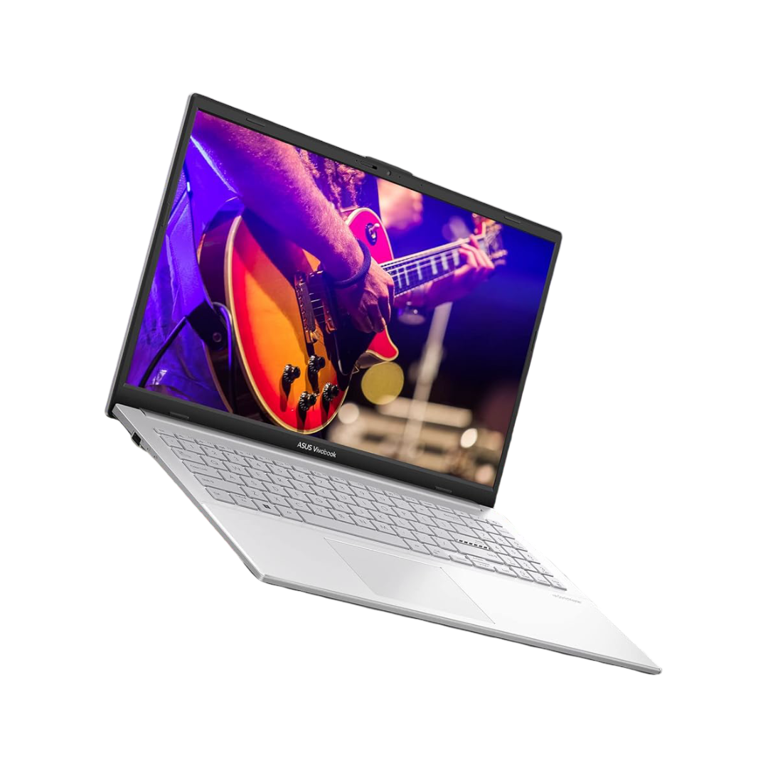 ASUS Vivobook Go 15, AMD Ryzen 3 7320U Thin & Light Laptop(AMD Radeon iGPU/8GB RAM/512GB SSD/FHD/15.6"/60Hz/Windows 11/M365 Basic (1Year)*/Office Home 2024/Cool Silver/1.63 Kg) E1504FA-NJ131WS