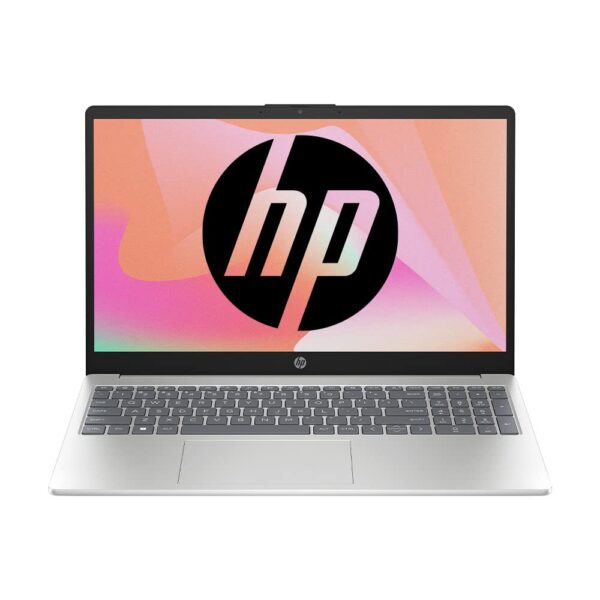 HP Laptop 15, AMD Ryzen 3 7320U, 15.6-inch (39.6 cm), FHD, 8GB LPDDR5, 512GB SSD, FHD Camera w/Privacy Shutter, AMD Radeon Graphics, Backlit KB (Win 11, MSO 2021, Silver, 1.59 kg), fc0026AU