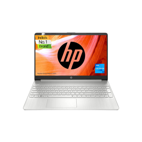 HP Laptop 15s, Intel Celeron, 15.6-inch (39.6 cm), HD, 8GB DDR4, 512GB SSD, Intel UHD Graphics, Thin & Light, Dual Speakers, BrightView Display (Win 11, MSO 2021, Silver, 1.65 kg), fq3071TU