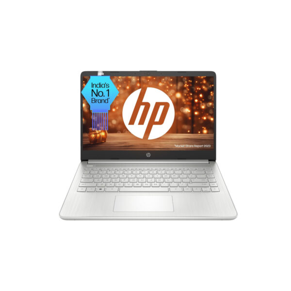 HP Laptop 14s, 12th Gen Intel Core i3-1215U, 14-inch (35.6 cm), FHD, 8GB DDR4, 512GB SSD, Intel UHD Graphics, Thin & Light, Dual Speakers (Win 11, MSO 2021, Silver, 1.46 kg), dy5008TU